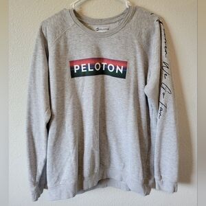 Peloton Together We Go Far Sweatshirt, Large